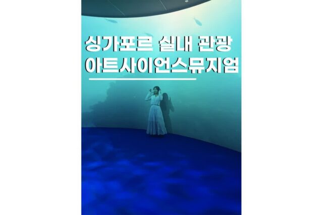 싱가포르 아트사이언스 뮤지엄 팀랩 퓨처 월드 2곳 함께 즐기기