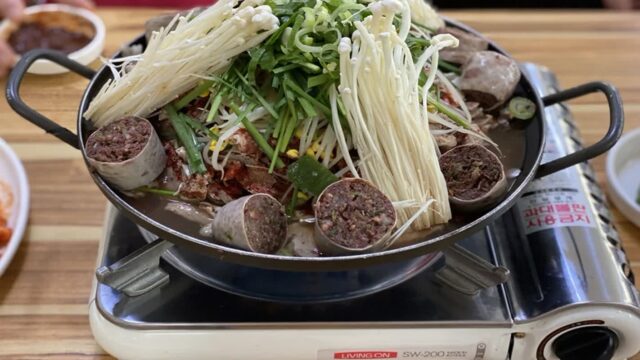 전주 동원순대집, 순대국밥 맛집과 주차 정보
