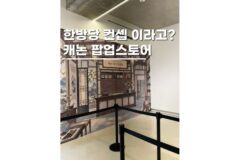 종로 놀거리 가볼만한곳 캐논 팝업스토어 EOS R8 Mark II까지